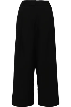 Edward Achour Paris Straight-leg wool-silk blend trousers