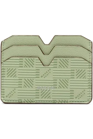 MOREAU Logo-stamp leather card holder