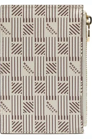MOREAU Logo-stamp leather wallet