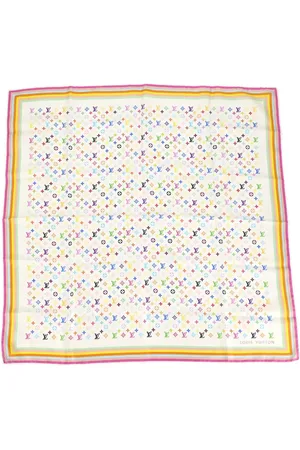 LOUIS VUITTON 1990-2000 logo-print scarf