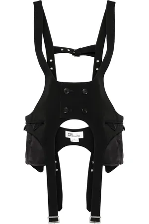 NOIR KEI NINOMIYA Double-breasted gilet