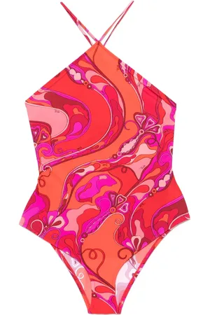 Puccini Orchidee-print swimsuit