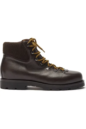 Scarosso Lace-up leather boots