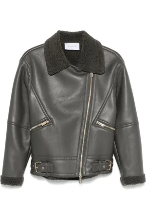 Kaos Faux-leather jacket