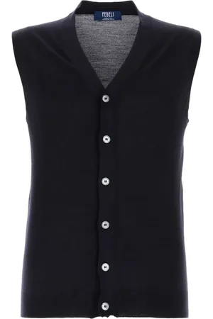 FEDELI Virgin wool vest