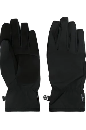 Stone Island Logo-embroidered gloves