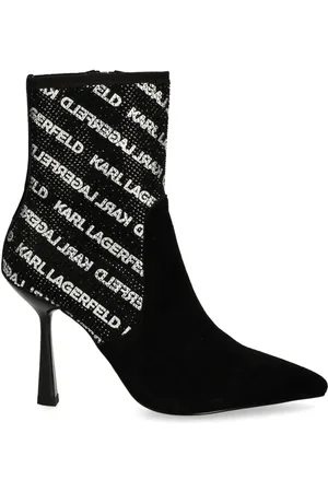 Karl Lagerfeld 100mm Pandara II ankle boots