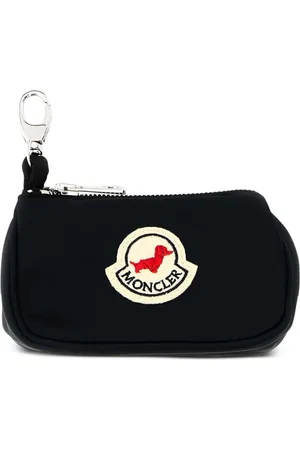 Moncler Logo-patch dog bag holder