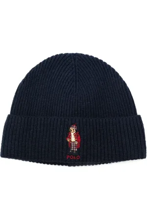 Ralph Lauren Polo Bear-motif beanie hat