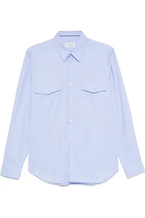 Tintoria Mattei Herringbone-pattern shirt