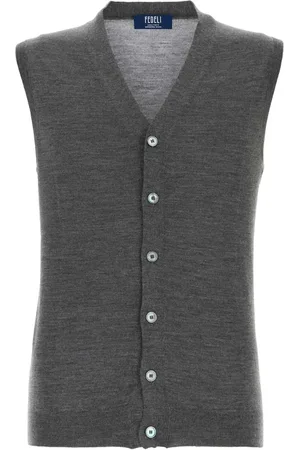 FEDELI Virgin-wool vest