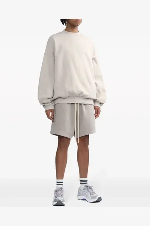 FEAR OF GOD Logo-embossed jersey sweatshirt