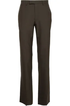 Sandro Grain de poudre straight trousers