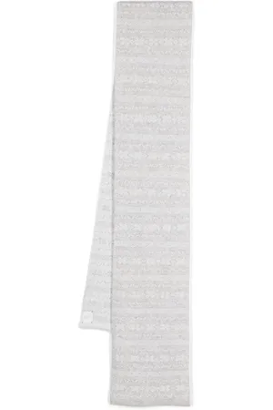 ELEVENTY Fair isle-intarsia scarf