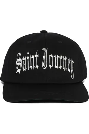 SAINT MXXXXXX Embroidered-logo cotton cap