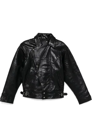 R13 Asymmerical stud jacket