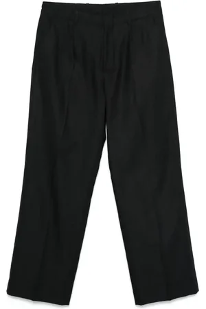 Maison Margiela Single-stitch logo tailored trousers