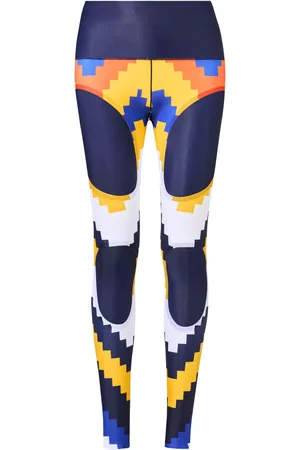 Perfect Moment Chevron-print compression leggings