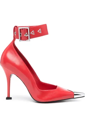 Schutz 100mm leather pumps