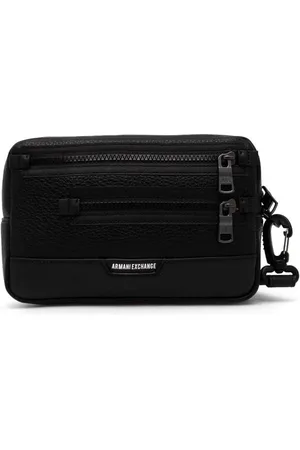Armani Exchange Logo-lettering crossbody bag