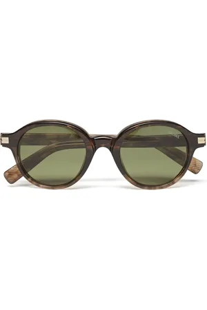 Ermenegildo Zegna Oval-frame sunglasses