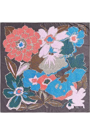 Bimba y Lola Floral-print scarf