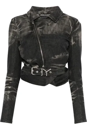 Y / PROJECT Wrap denim jacket