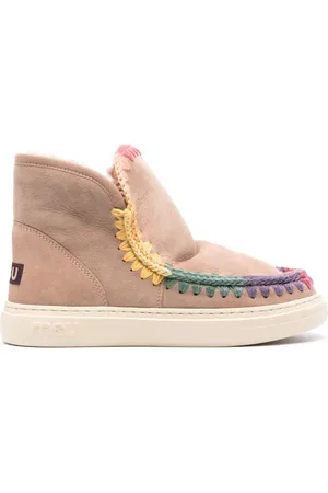 Mou Eskimo Rainbow suede boots