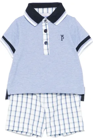 PATACHOU Checked shorts set