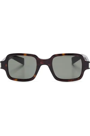 Saint Laurent Tortoiseshell-effect sunglasses