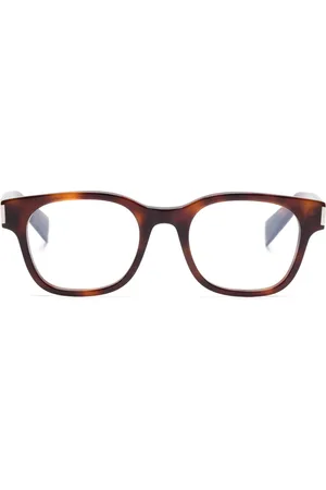 Saint Laurent Tortoiseshell-effect glasses