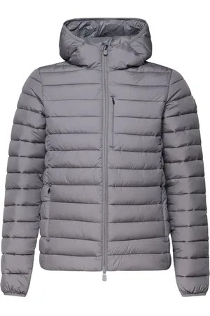 save the duck Logo-appliqué puffer jacket