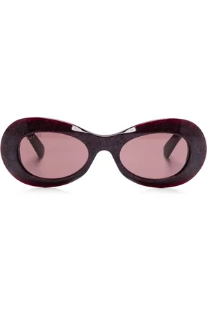 Gucci Oval-frame sunglasses