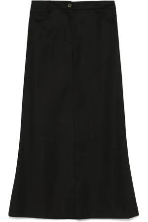 LE SULLY STUDIO Twill-weave maxi skirt