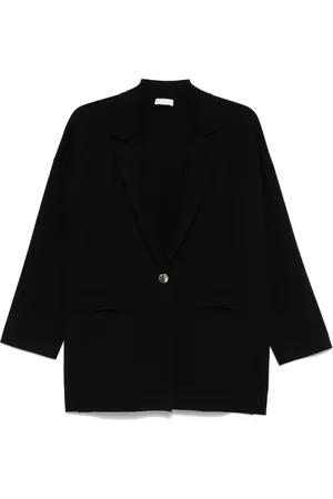Liu Jo Ribbed-knit blazer