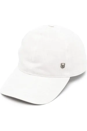 corneliani Logo-appliqué cap