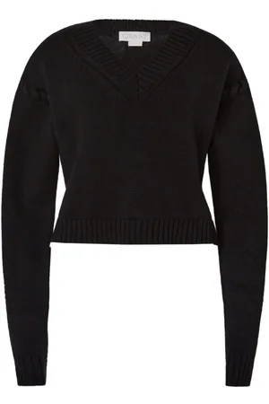 GENNY Tubular-stitching wool sweater