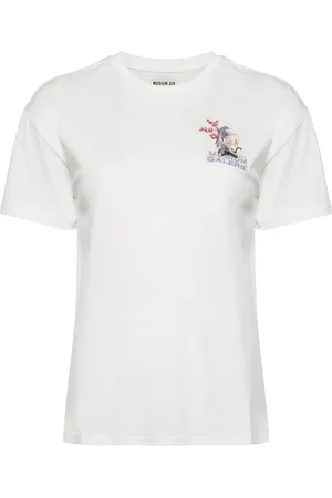 Musium Div. Logo-embroidered t-shirt