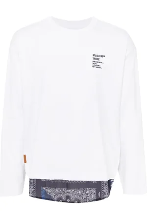 Musium Div. Logo-embroidered T-shirt