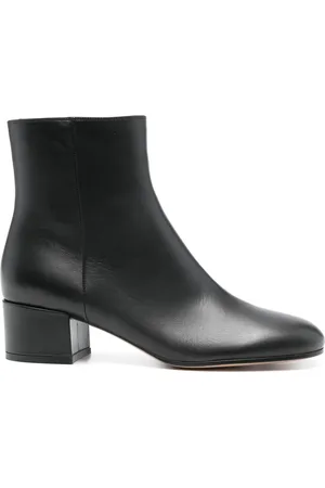 Gianvito Rossi 45mm leather ankle boots