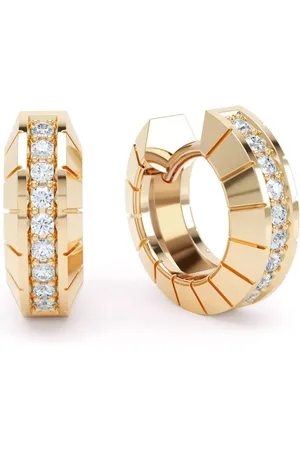 LOEV 18kt gold Eternity diamond earrings