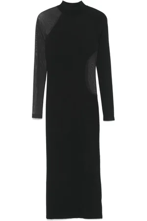 Y-3 Panelled midi dress