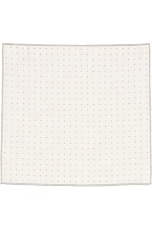 ELEVENTY Polka-dot pocket square