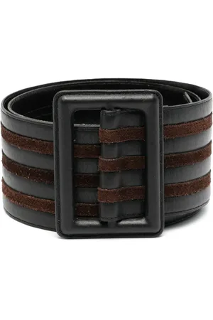 Saint Laurent 1980s leather belt