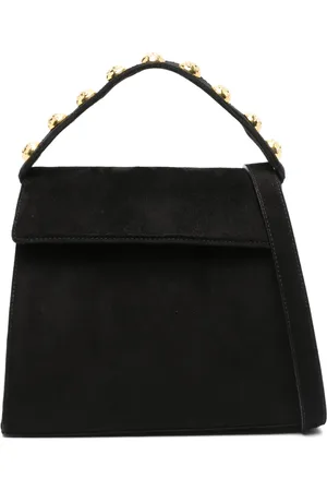 Salvatore Ferragamo 1990s suede tote bag