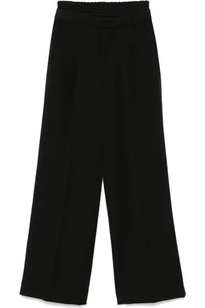 Liu Jo Layered-effect straight-leg trousers