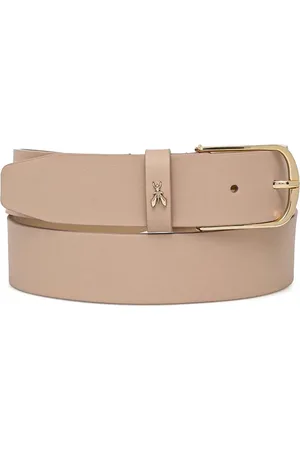 Patrizia Pepe Logo buckle belt