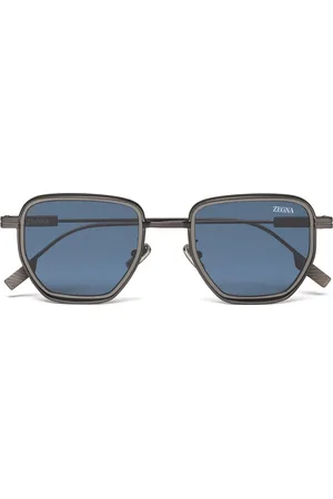 Ermenegildo Zegna Square-frame sunglasses