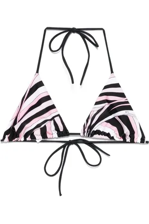 Puccini Iride-print bikini top