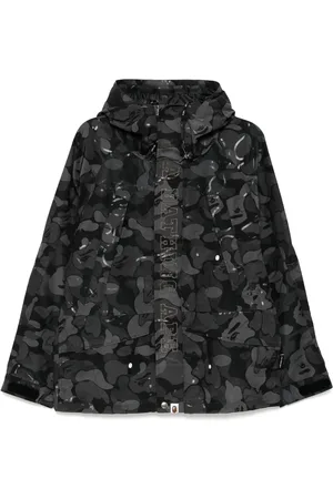 A Bathing Ape Camouflage print sport jacket